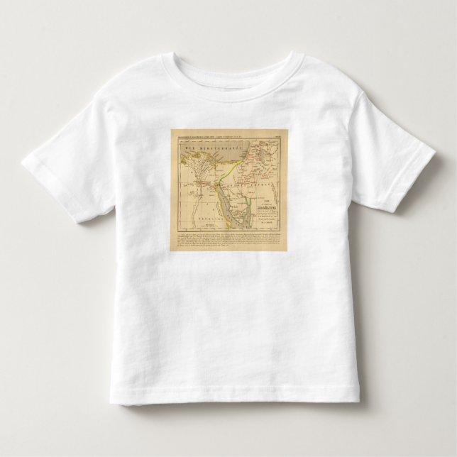 Reise-DES-Israelite depuis leur Ausfall d'Egypte Kleinkind T-shirt (Vorderseite)