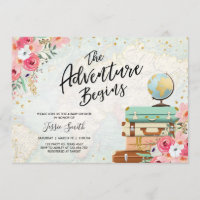 Reise, die themenorientierte Babyparty Abenteuer