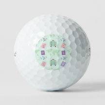 Reise-Doodle-Golfbälle
