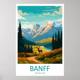 Reise Druck Wandkunst Banff Nationalpark Banff Poster