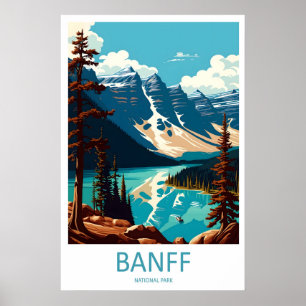 Reise Druck Wandkunst Banff Nationalpark Banff Poster