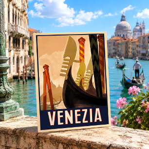 Reise durch das alte Venedig Italien Postkarte