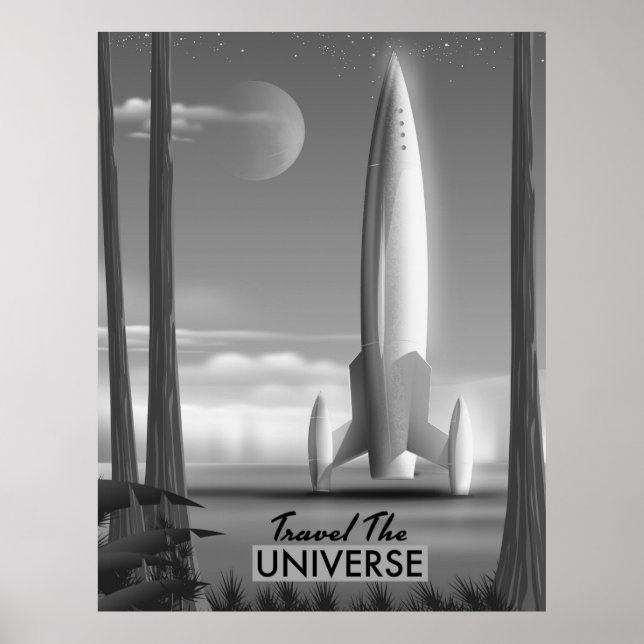 Reise durch das Universum Mono (limitierte Auflage Poster (Vorne)
