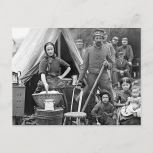 Reise durch den Bürgerkrieg, 1861 Postkarte