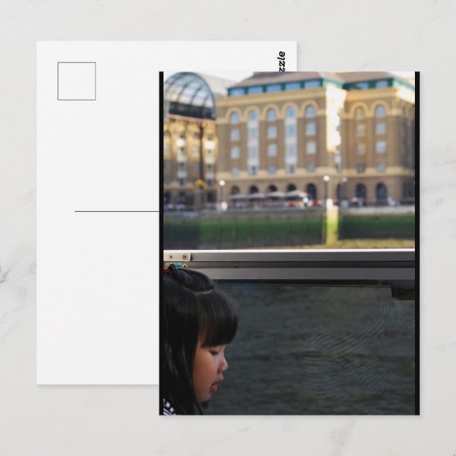 Reise durch die Zeit Postkarte (Vorne/Hinten)
