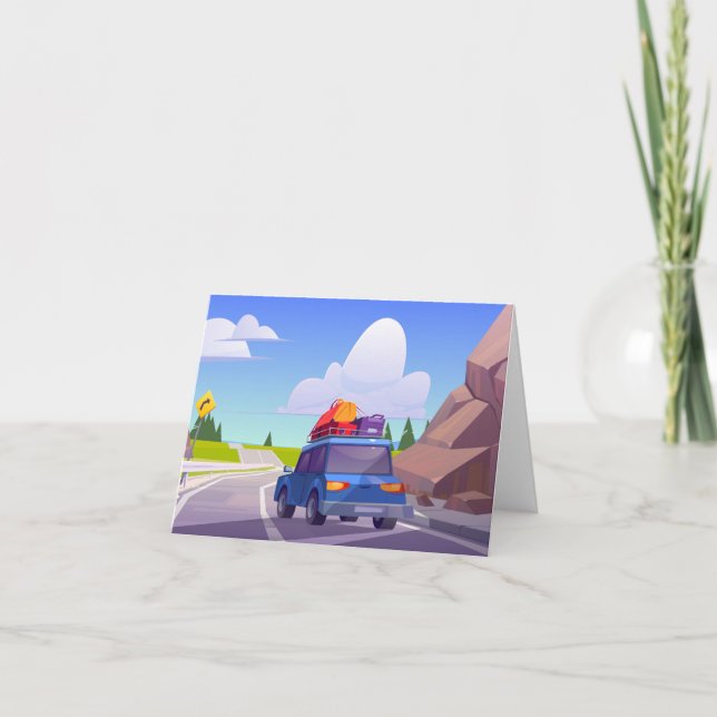 Reise Einladung (Vorderseite)