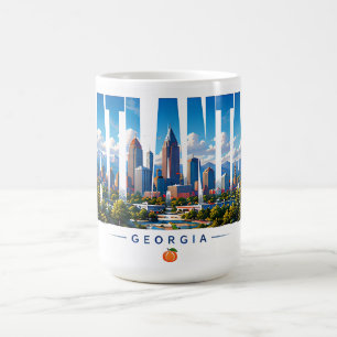 Reise-Escape Atlanta Georgia Kaffeetasse