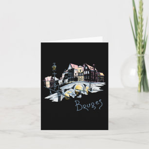 Reise Europa Belgien Brügge Familienurlaub Souve Karte