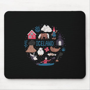 Reise Europa Island Reykjavik Familienurlaub So Mousepad