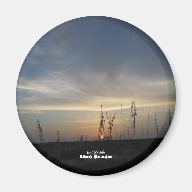 Reise-  | Florida - Lido Beach Sunset Magnet (Vorne)