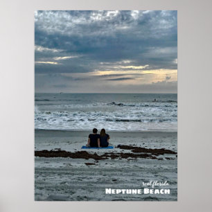 Reise-    Florida - Neptun Beach Sunrise Poster