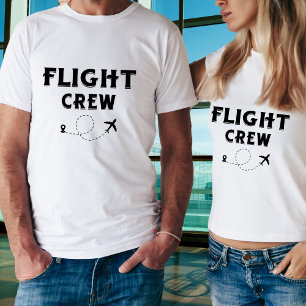 Reise Flugpersonal Flugzeug Fliegen Modern Urlaub T-Shirt