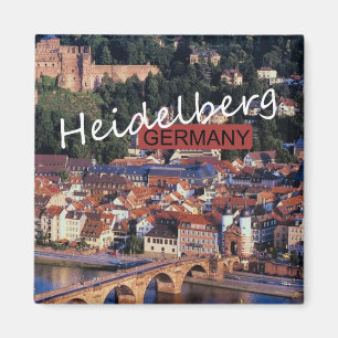 Reise-Foto-Andenken-Magnet Heidelbergs Deutschland Magnet