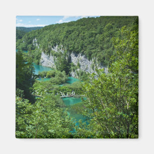 Reise-Fotografie-Croatia See-Gebirgslandschaft Magnet