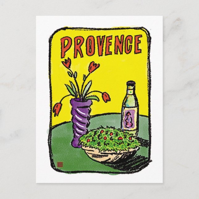 REISE-Frankreich-Provence- Postkarte (Vorderseite)