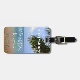 Reise- | Gepäckanhänger | Flitterwochen | Herr & F