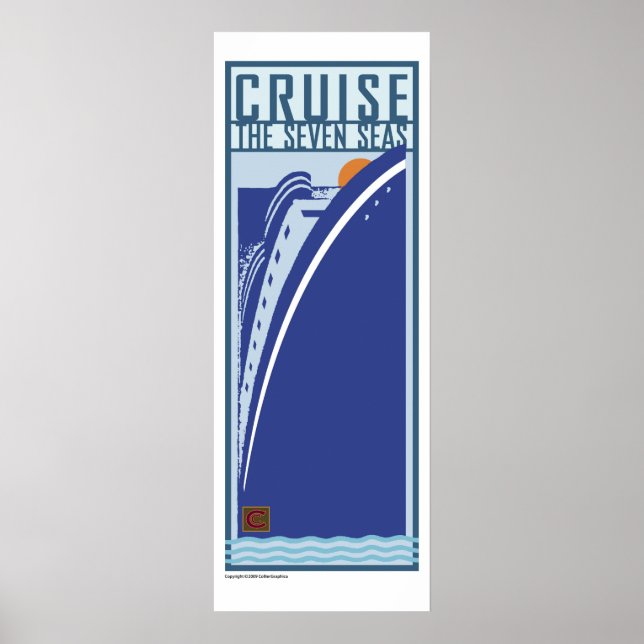 REISE-Global-Cruiseliner Poster (Vorne)