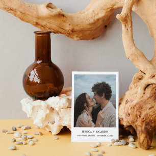 Reise-Hochzeitsthema Save the Date