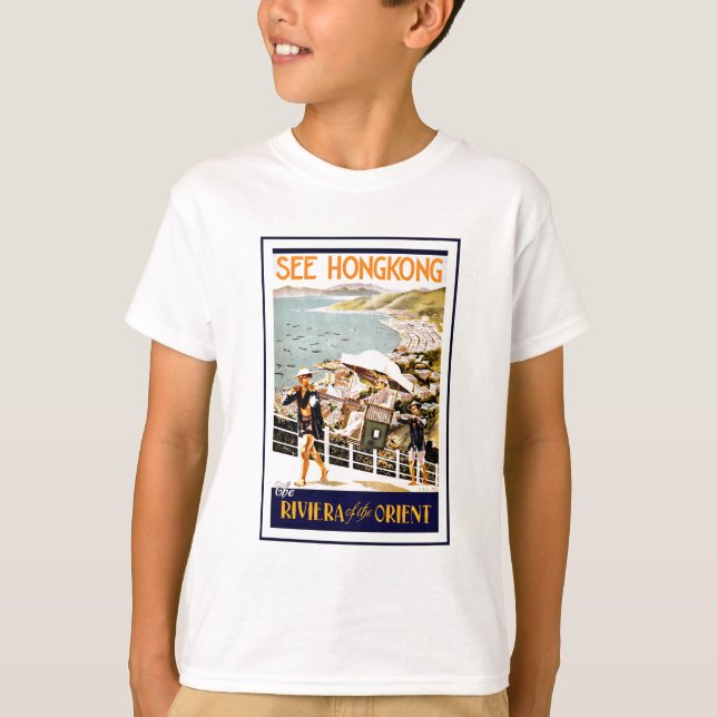 Reise Hong Kong Riviera des Orientes T-Shirt (Vorderseite)