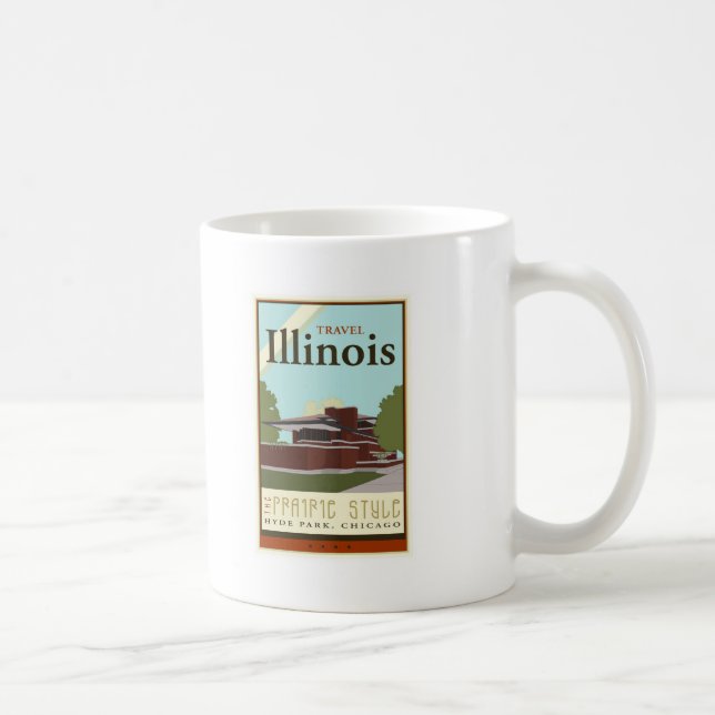 Reise Illinois Kaffeetasse (Rechts)