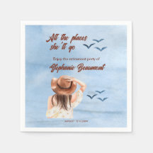 Reise im Ruhestand an all die Orte Frau Aquarell