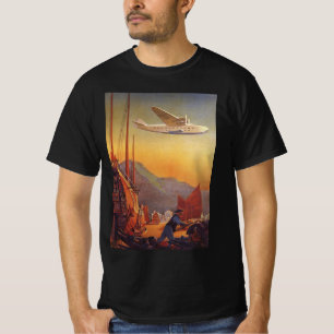 Reise im Stil der Vergangenheit, Flugzeug über Dsc T-Shirt