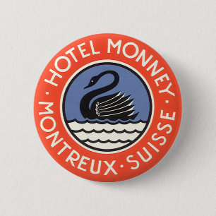 Reise im Stil der Vergangenheit, Hotel Swan Bird M Button