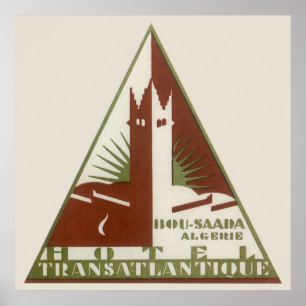 Reise im Stil der Vergangenheit, Trans Atlantique  Poster
