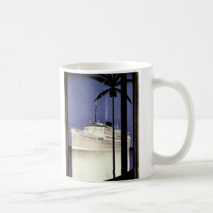 Reise im Stil der Vergangenheit - Tropisches Kreuz Tasse