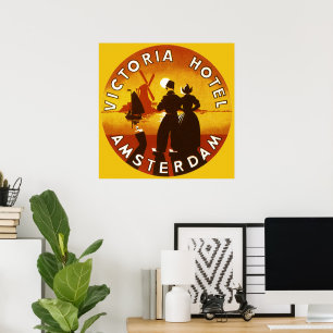Reise im Stil vergangener Zeiten, Hotel Victoria, Poster