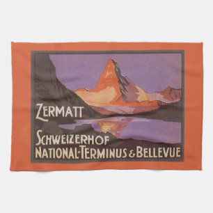 Reise im Stil vergangener Zeiten, Matterhorn in de Geschirrtuch