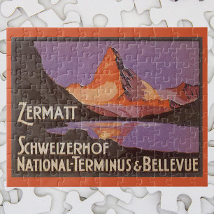 Reise im Stil vergangener Zeiten, Matterhorn in de Puzzle