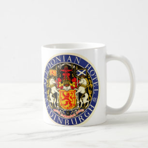 Reise im Vintage-Stil Caledonian Hotel Edinburgh S Tasse
