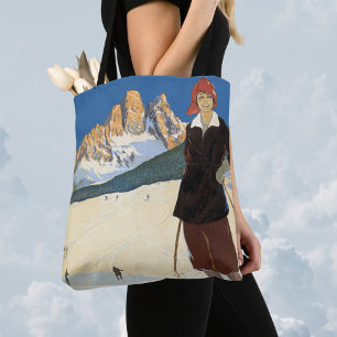 Reise im Vintage-Stil Cortina d'Ampezzo, Italien S