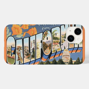 Reise im Vintage-Stil, Grüße von Kalifornischen Mo Case-Mate iPhone Hülle