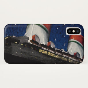 Reise im Vintage-Stil, Urlaub auf einem Kreuzfahrt Case-Mate iPhone Hülle