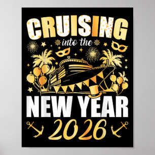 Reise in 2026 Silvester-Gastgeschenke Fami Poster