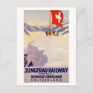 Reise in das alte Berner Oberland Schweiz Postkarte