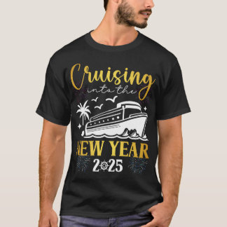 Reise in das neue Jahr 2025 T-Shirt