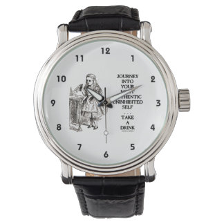 Reise in dein authentischstes, ungehemmt Selbst Armbanduhr