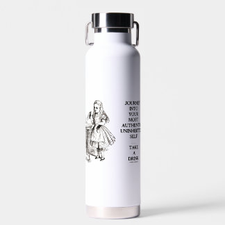 Reise in dein authentischstes, ungehemmt Selbst Trinkflasche