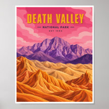 Reise in den Death Valley National Park im Vintage