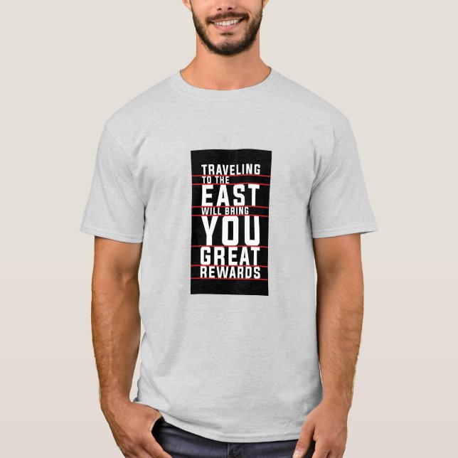 Reise in den Osten T-Shirt (Vorderseite)