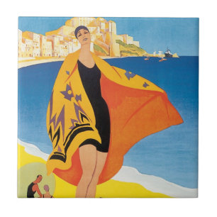Reise in die Vergangenheit, Strandurlaub in Calvi, Fliese
