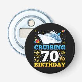 Reise in meine 70 Geburtstagsparty Flaschenöffner