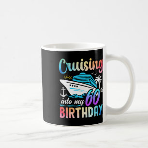 Reise in meinen 60. Geburtstag 60 Jahre alt Kaffeetasse