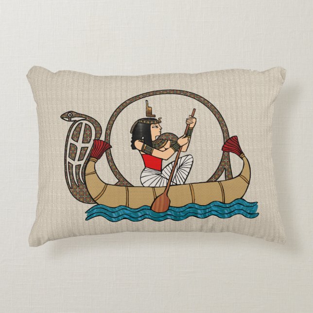 Reise ins Nachleben Zierkissen (Vorderseite)