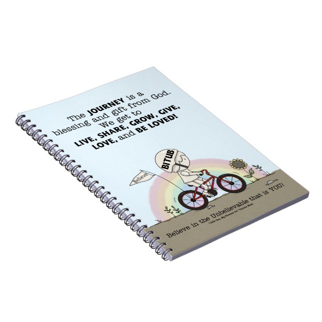 Reise ist ein Geschenk Notizblock (Rechte Seite)