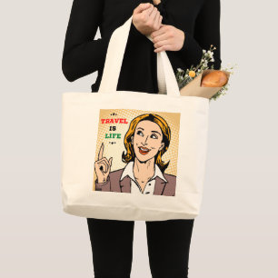 Reise ist lebensretter Tasche