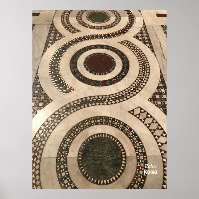 Reise-  | Italien - Rom, Basilica di Santa Maria Poster (Vorne)